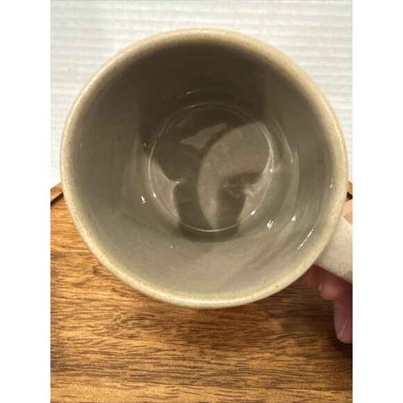 Vintage Pigeon Forge Pottery Coffee Cup Mug Dogwood Flower Clear Glaze - Picture 5 of 7